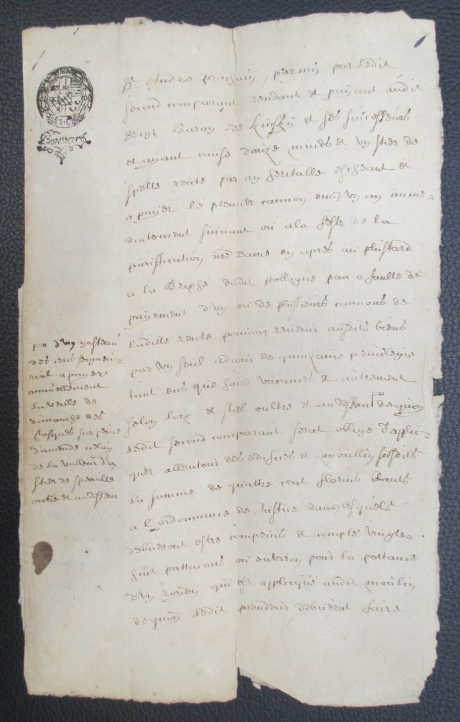 Acte 1686 remouchamps page interieure