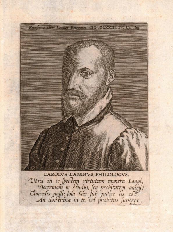 Carolus langius philologus