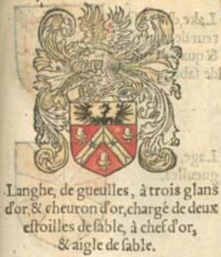 Langhe armoiries jardin d armoiries jean lautte gand 1567